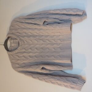 Moon & Madison knot cropped sweater